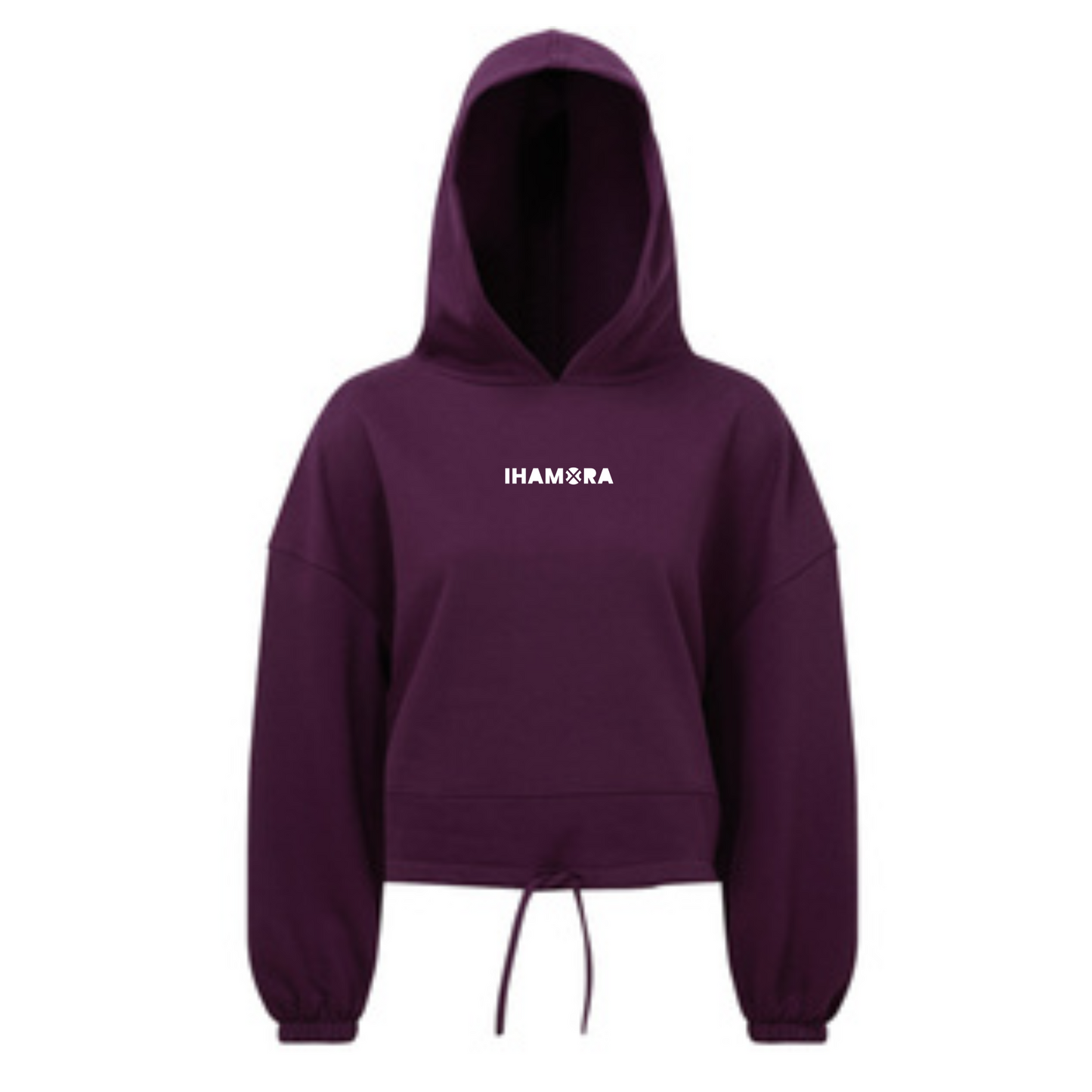 Oversized Hoodie with Drawcord Waist - Cozy and Stylish!