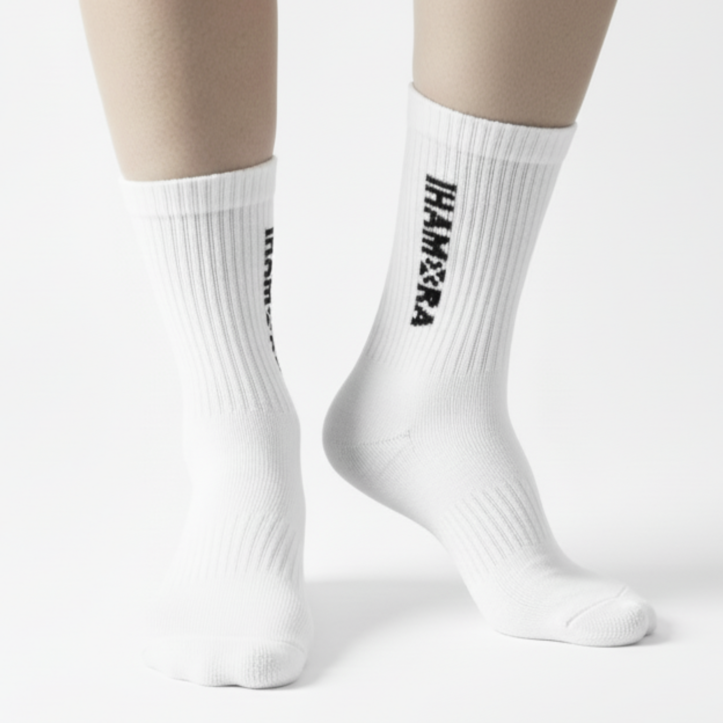 Essentials 100% Cotton Running Socks – 1 Pair