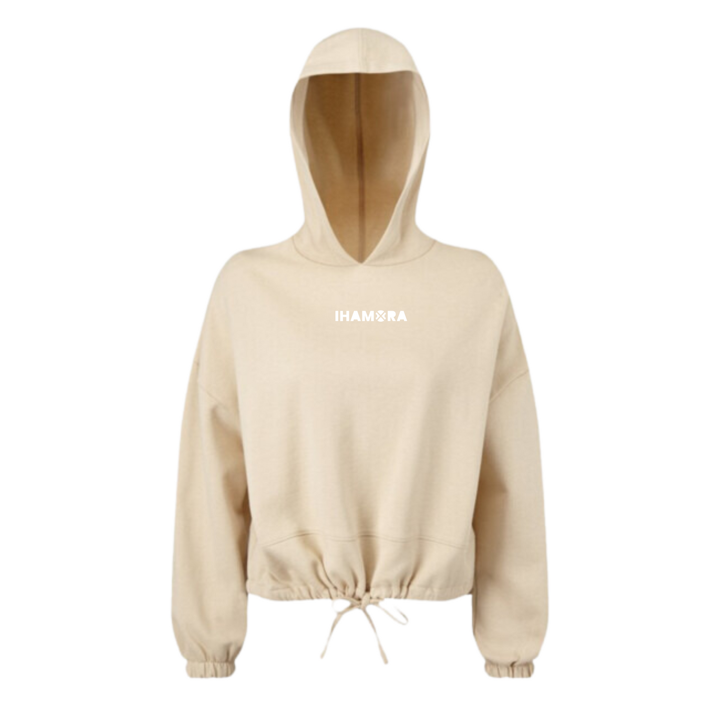 Oversized Hoodie with Drawcord Waist - Cozy and Stylish!