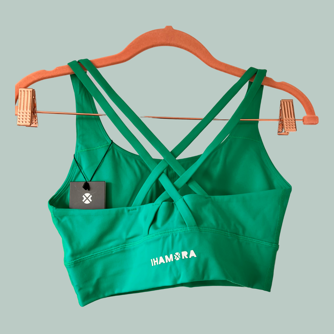 High Impact Sports Bra – Lime, Supersoft & Seamless