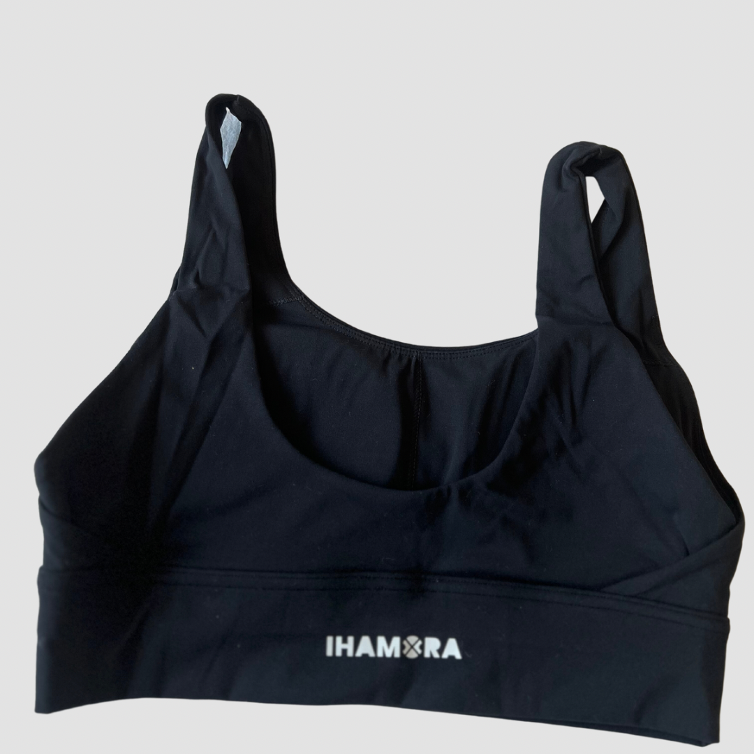 Essentials Scoop Bra - Black