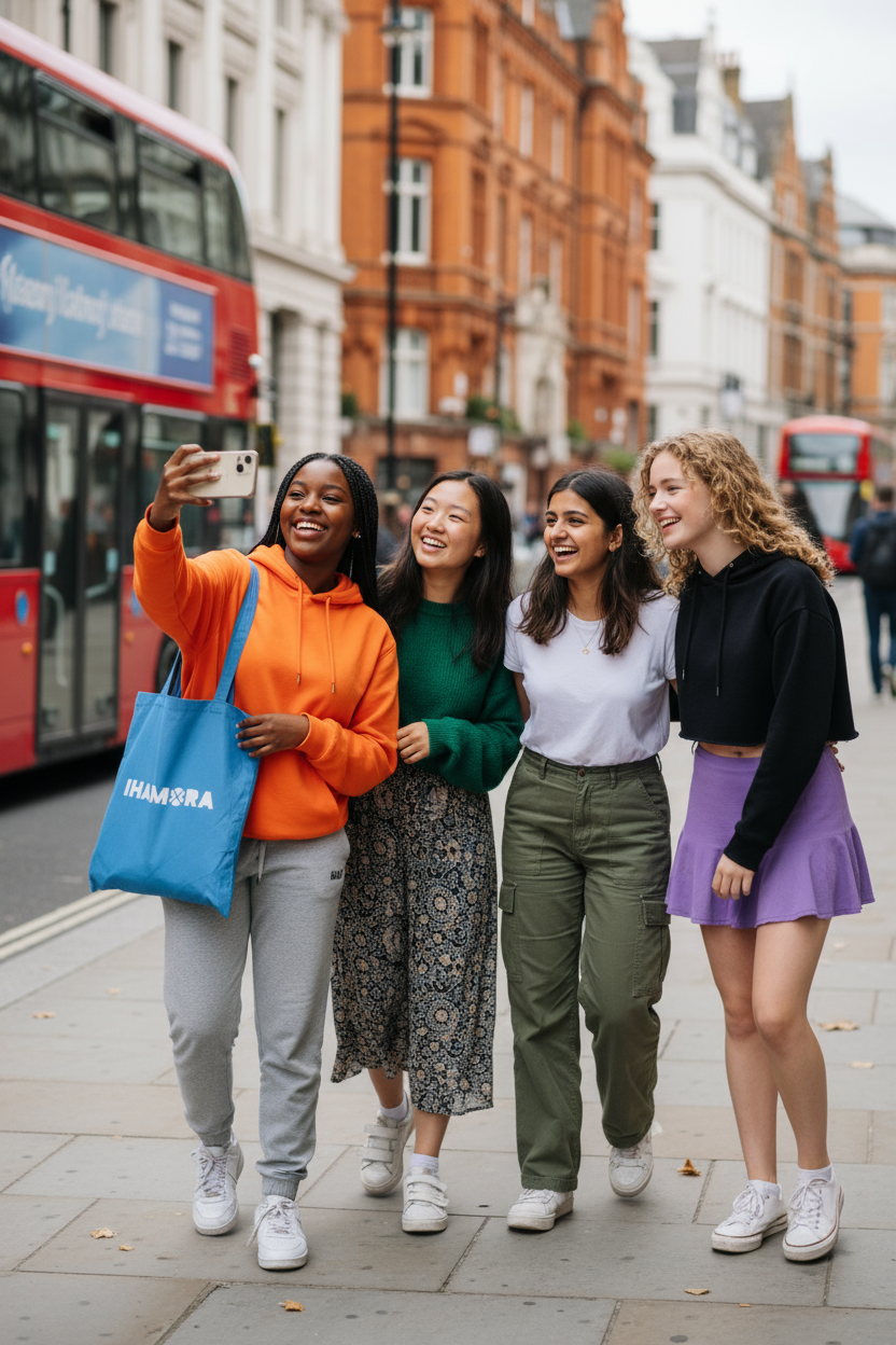 Eco-Friendly IHAMORA Cotton Tote Bag ā Reusable Shopping Bag