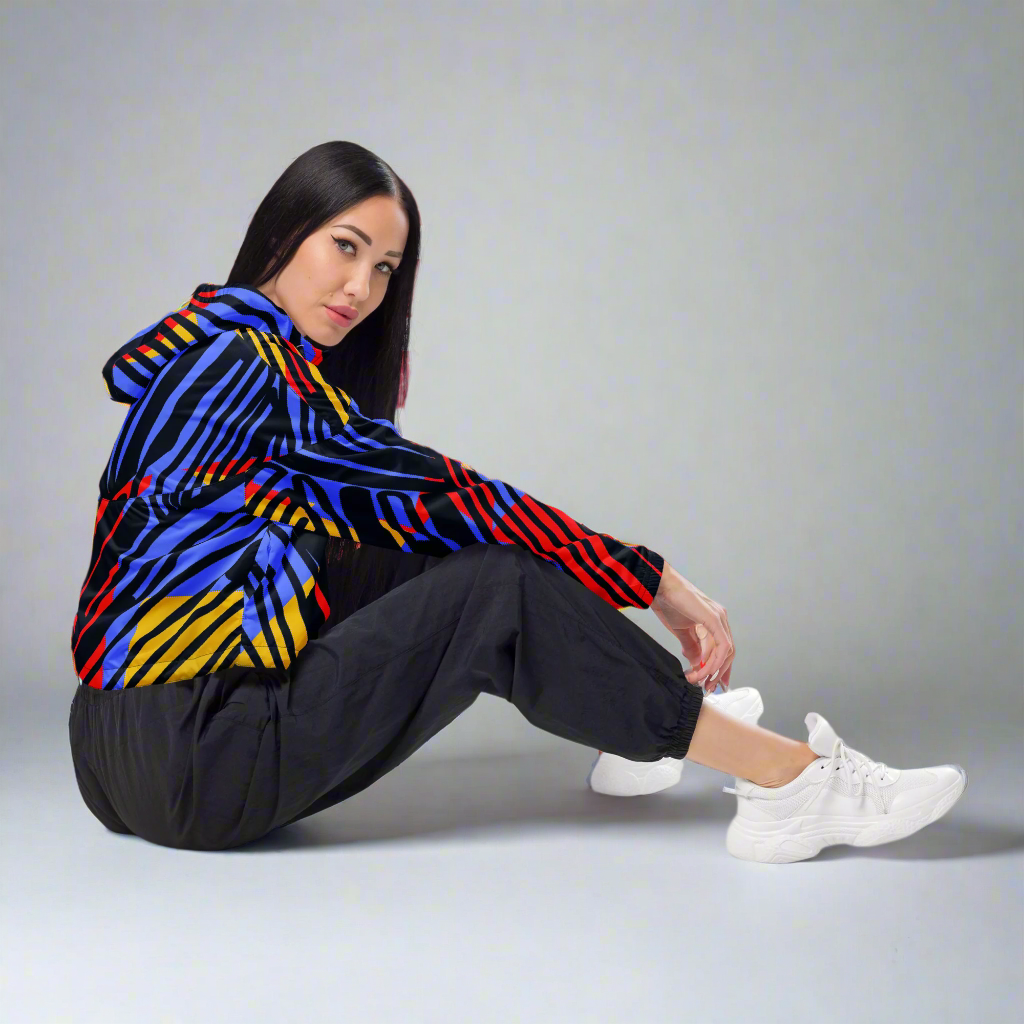 Limited Edition 'Saber' - Cropped Windbreaker