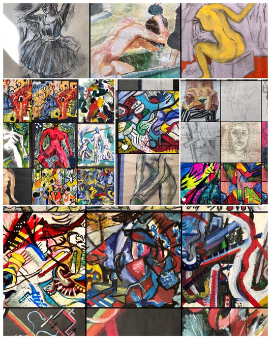 Artwork portfolio rediscovered by IHAMORA founder Tope Forsyth in 2018