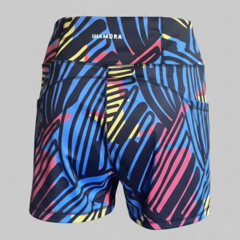 Saber High-Waisted Pocket Shorts