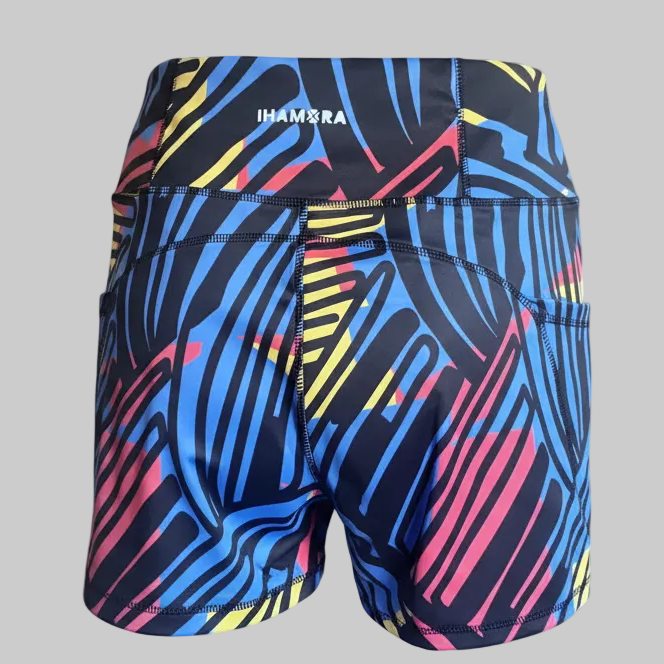 Saber High-Waisted Pocket Shorts