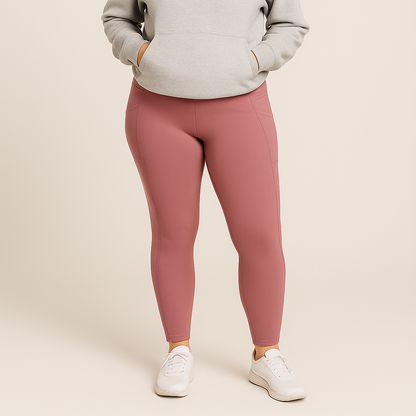 Essential High-Waisted Leggings with Pockets
