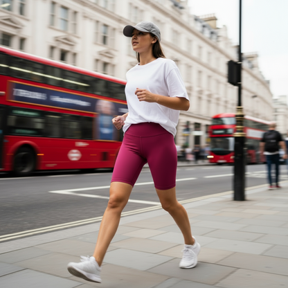 Essentials High-Waisted Seamless Shorts