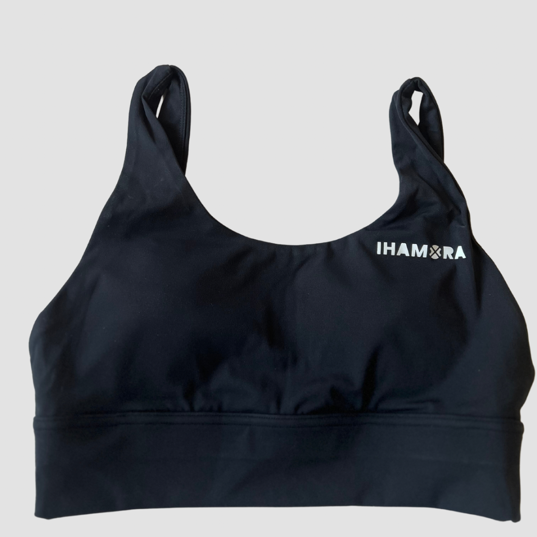 Essentials Scoop Bra - Black