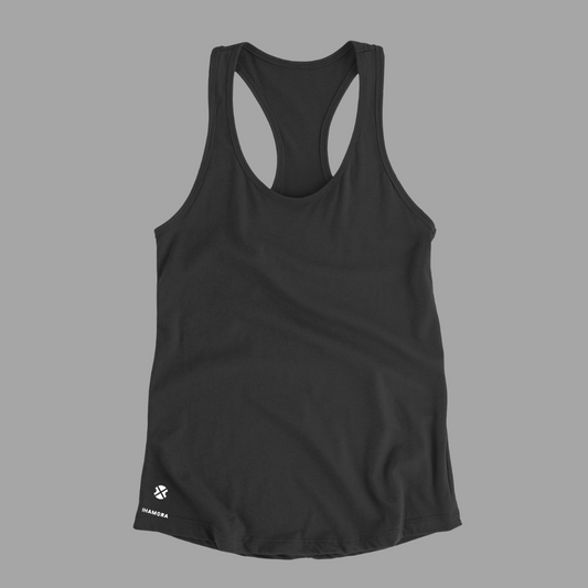 Essentials Racer Back Vest - Black