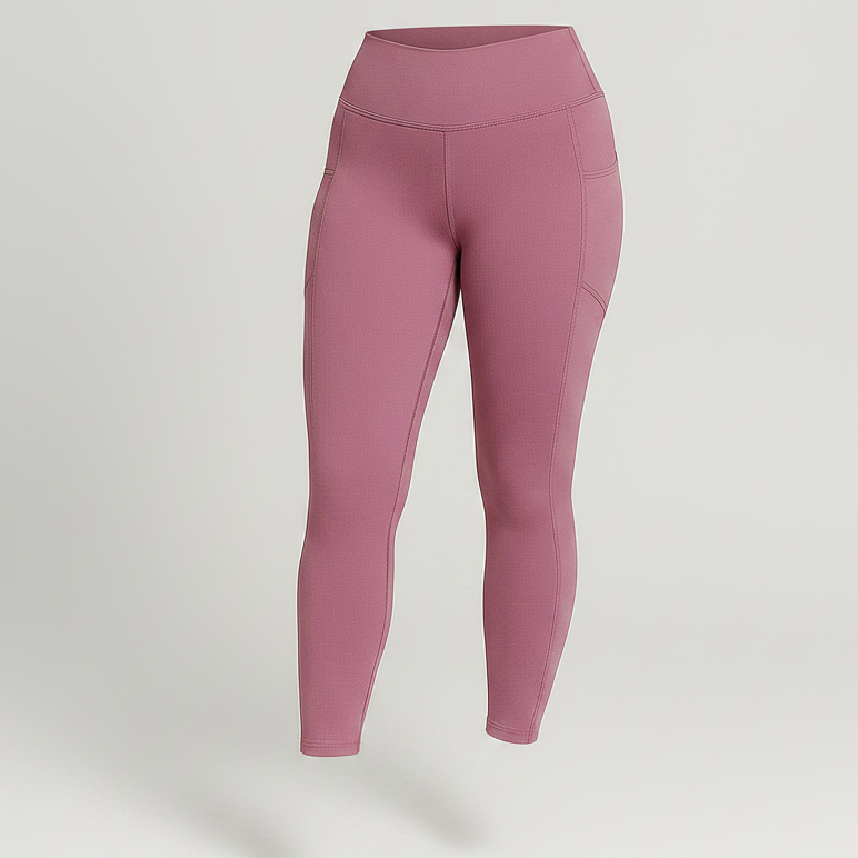 Essentials Seamless High-Waisted Leggings with Pockets
