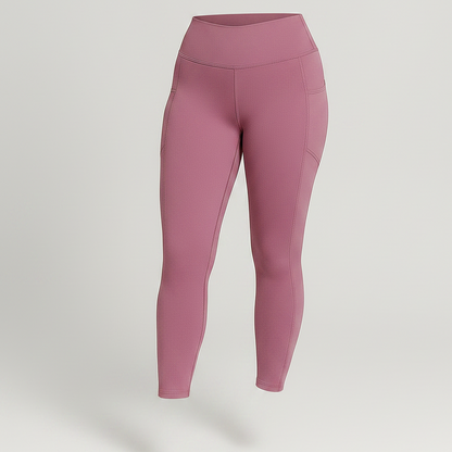 Essentials Seamless High-Waisted Leggings with Pockets