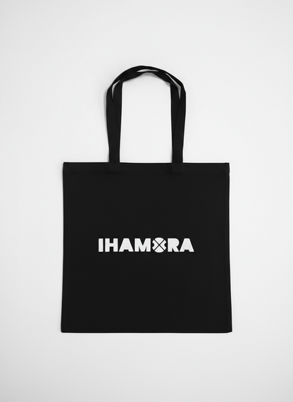 Eco-Friendly IHAMORA Cotton Tote Bag – Reusable Shopping Bag