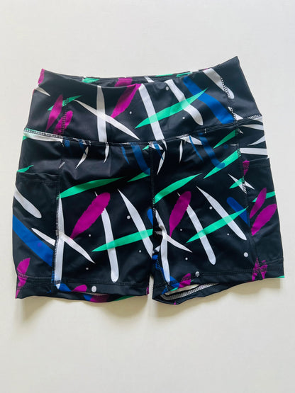 Bamboo – High-Waist Pocket Shorts