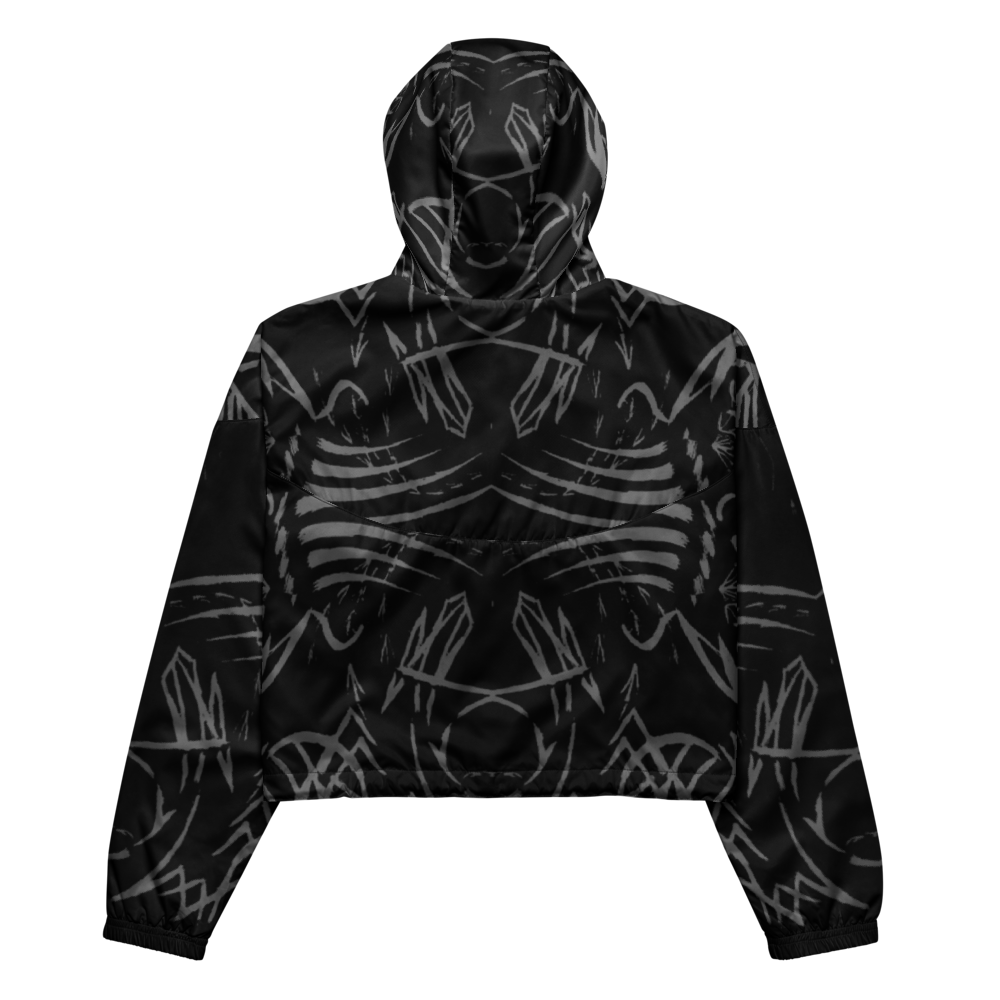 The Head Night Cropped Windbreaker Jacket