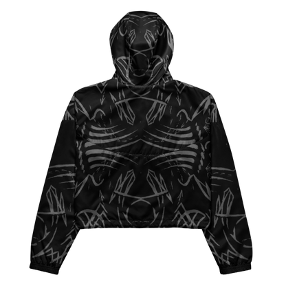 The Head Night Cropped Windbreaker Jacket