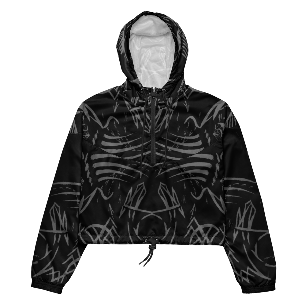 The Head Night Cropped Windbreaker Jacket