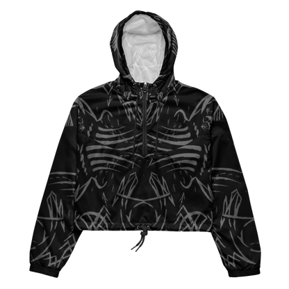 The Head Night Cropped Windbreaker Jacket