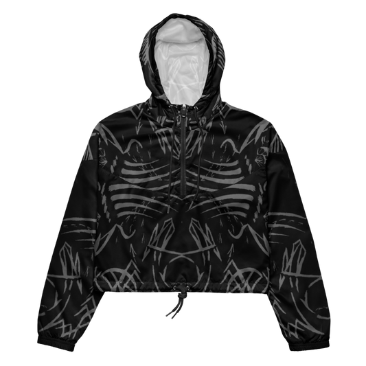 The Head Night Cropped Windbreaker Jacket