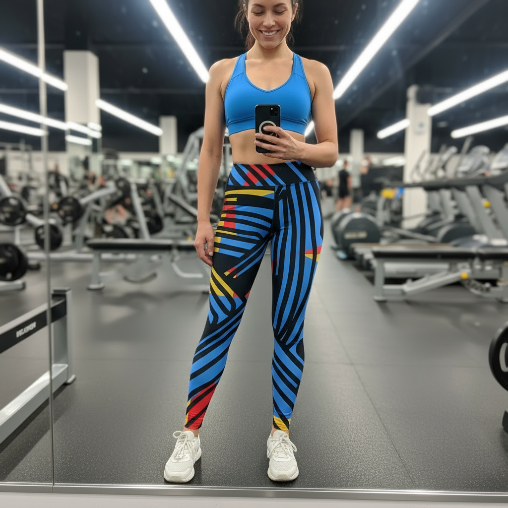 Limited Edition 'Saber' Seamless Leggings – Unique & Stylish